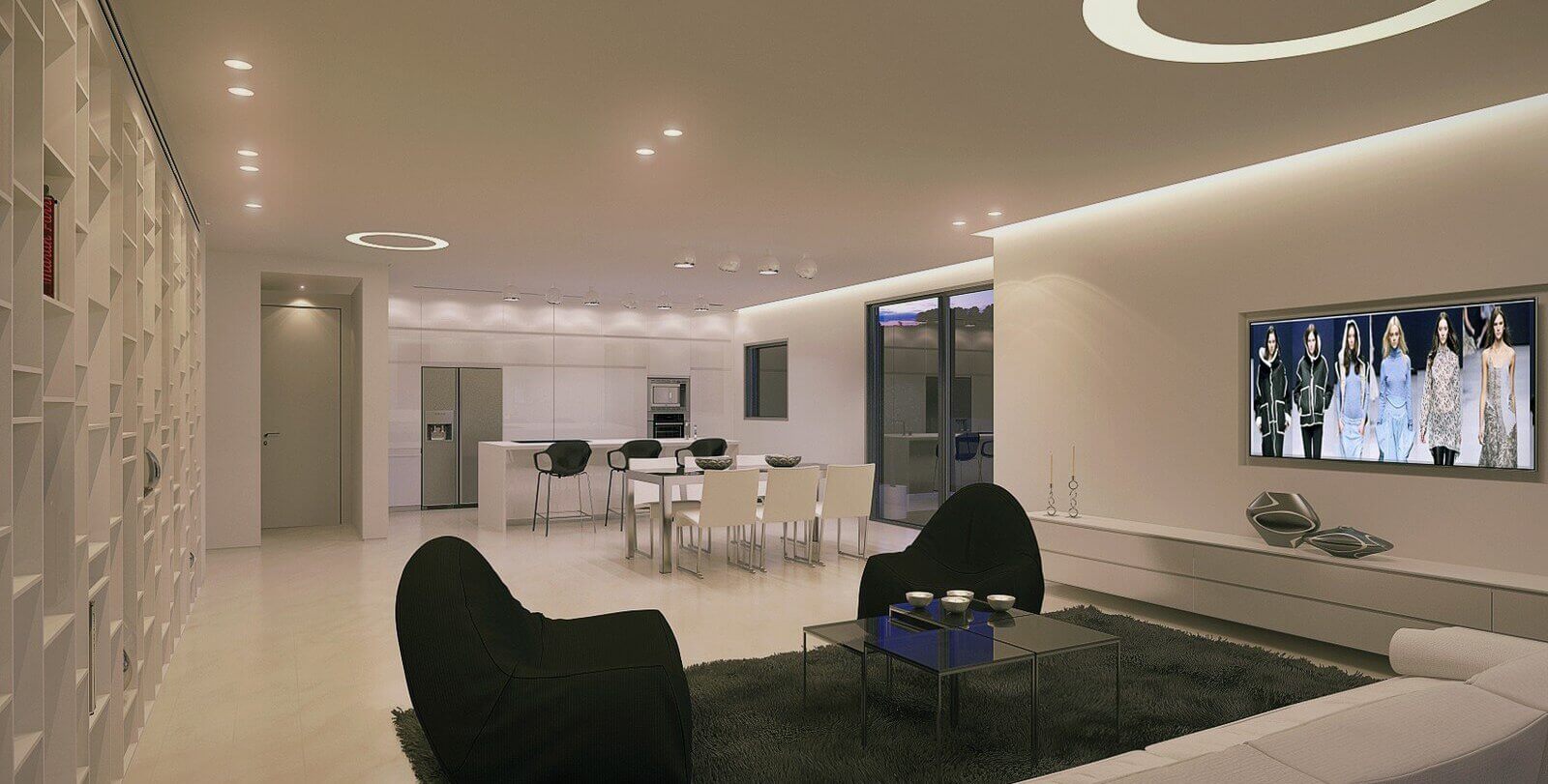 עיצוב פנים דירות יוקרה