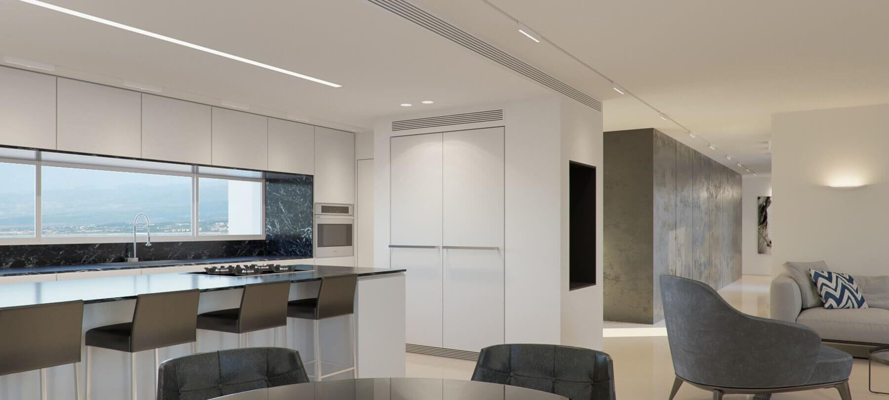 עיצוב פנטהאוז באשקלון