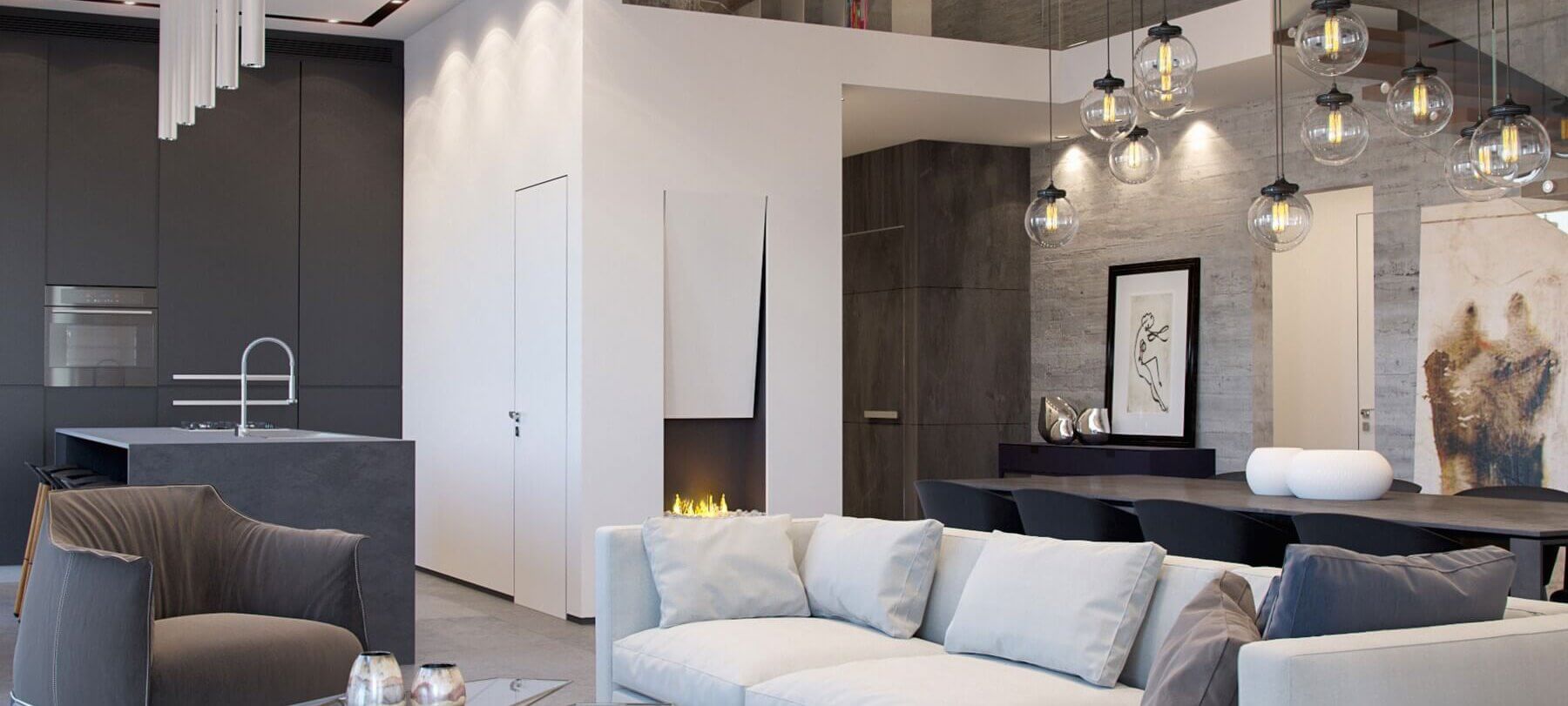 עיצוב פנים לדירת דופלקס בירושלים