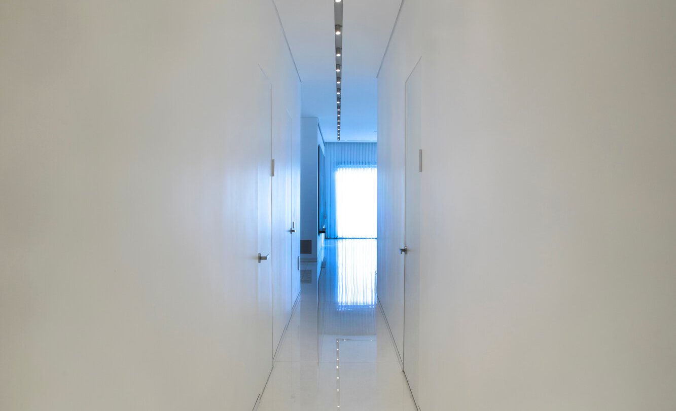 עיצוב פרוזדור פנטהאוז בפתח תקווה