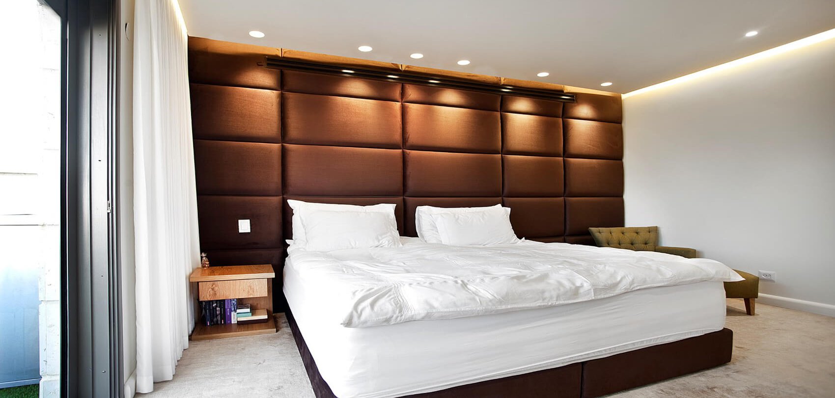 עיצוב חדר שינה בדופלקס בפתח תקווה