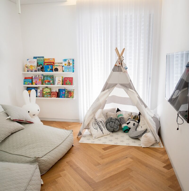 עיצוב חדרי שינה בווילה ברחובות