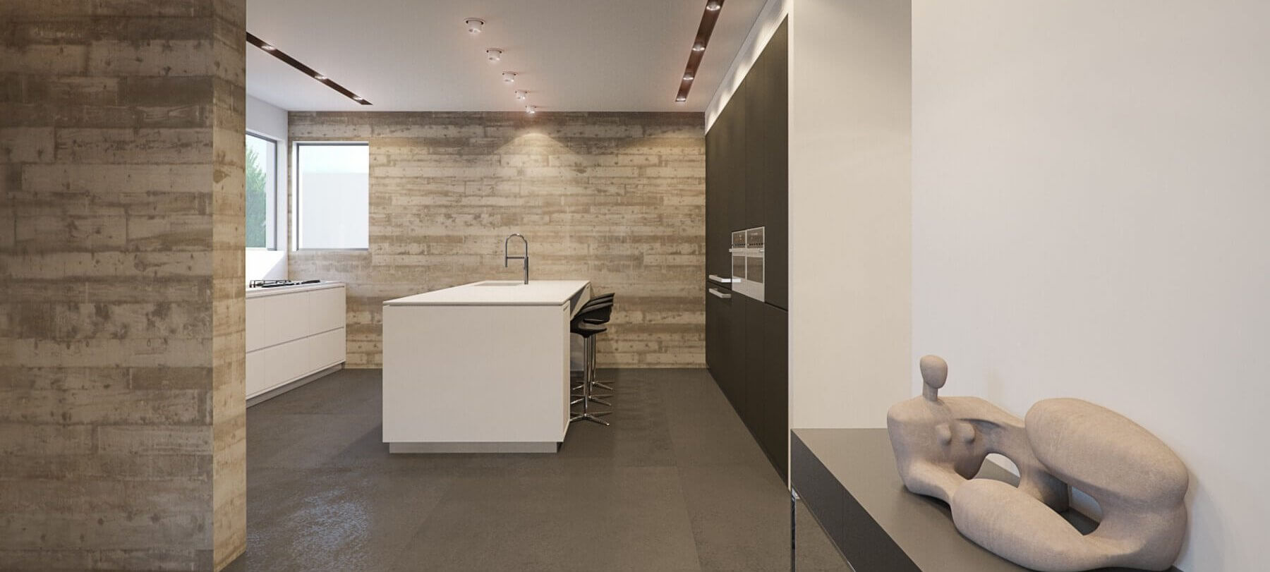 עיצוב מטבח מודרני בבית פרטי באשדוד