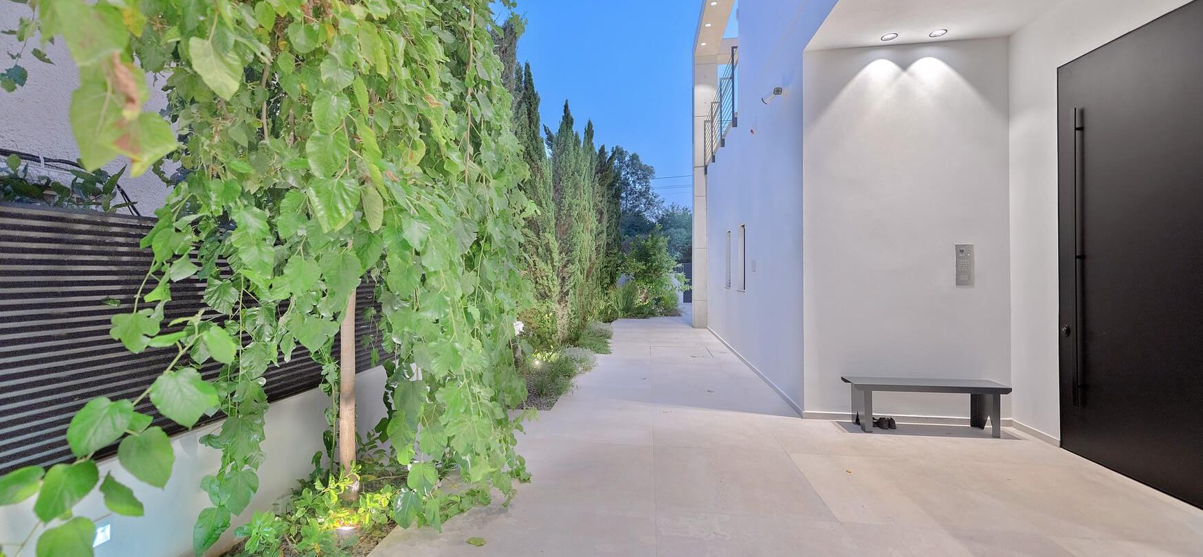 עיצוב וילה יוקרתית ברחובות