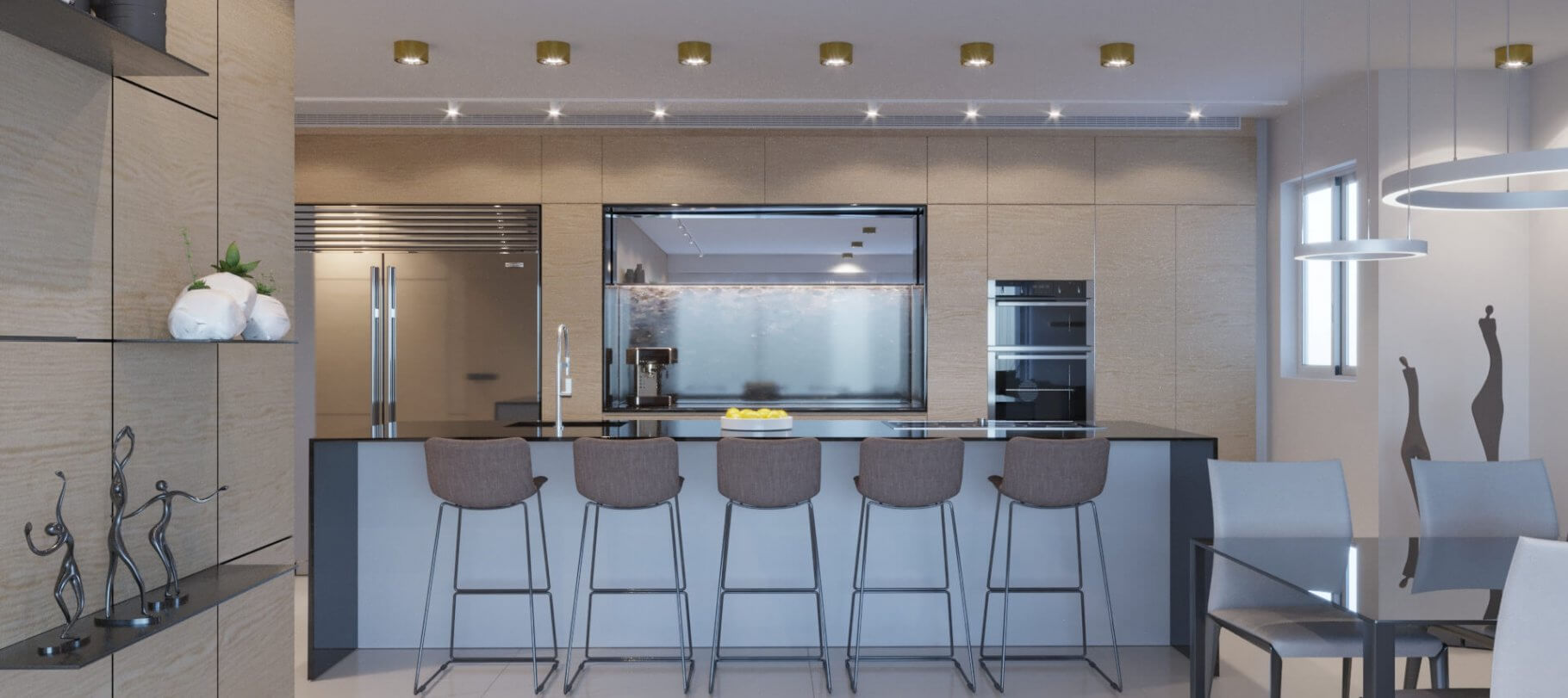 עיצוב פנים מודרני בדירה ברמת אביב