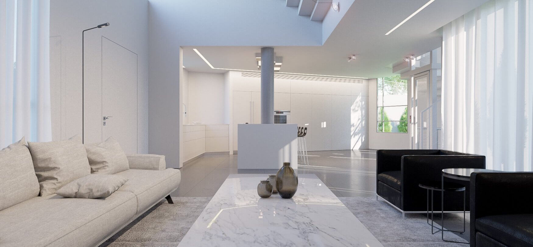 עיצוב בתים פרטיים דניאל וקנין