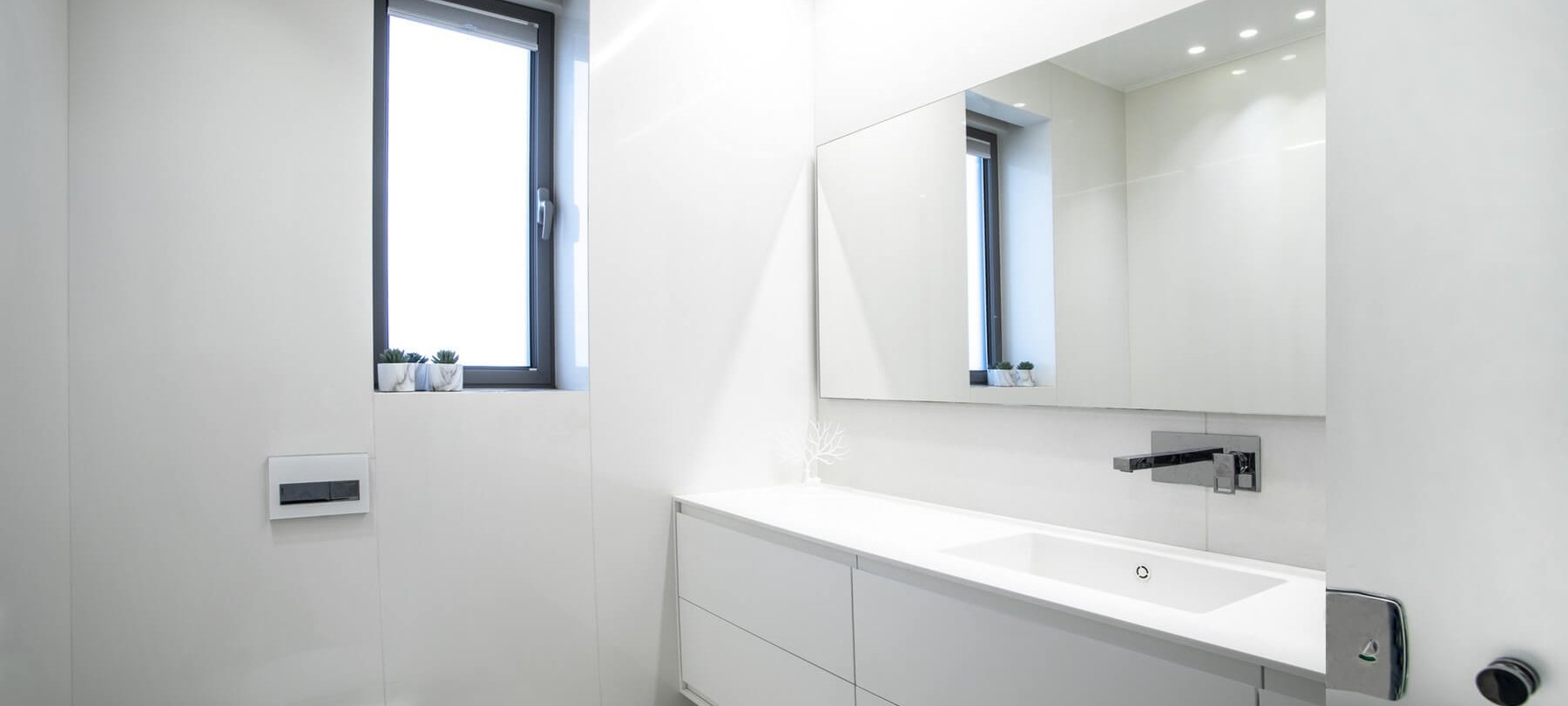 עיצוב פנים חדר שירותים אמבטיה - עיצוב דניאל וקנין