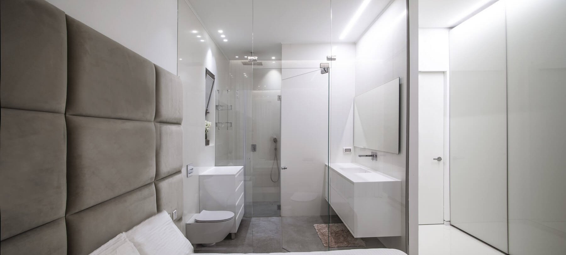 עיצוב פנים חדר שינה בפ''ת - דניאל וקנין