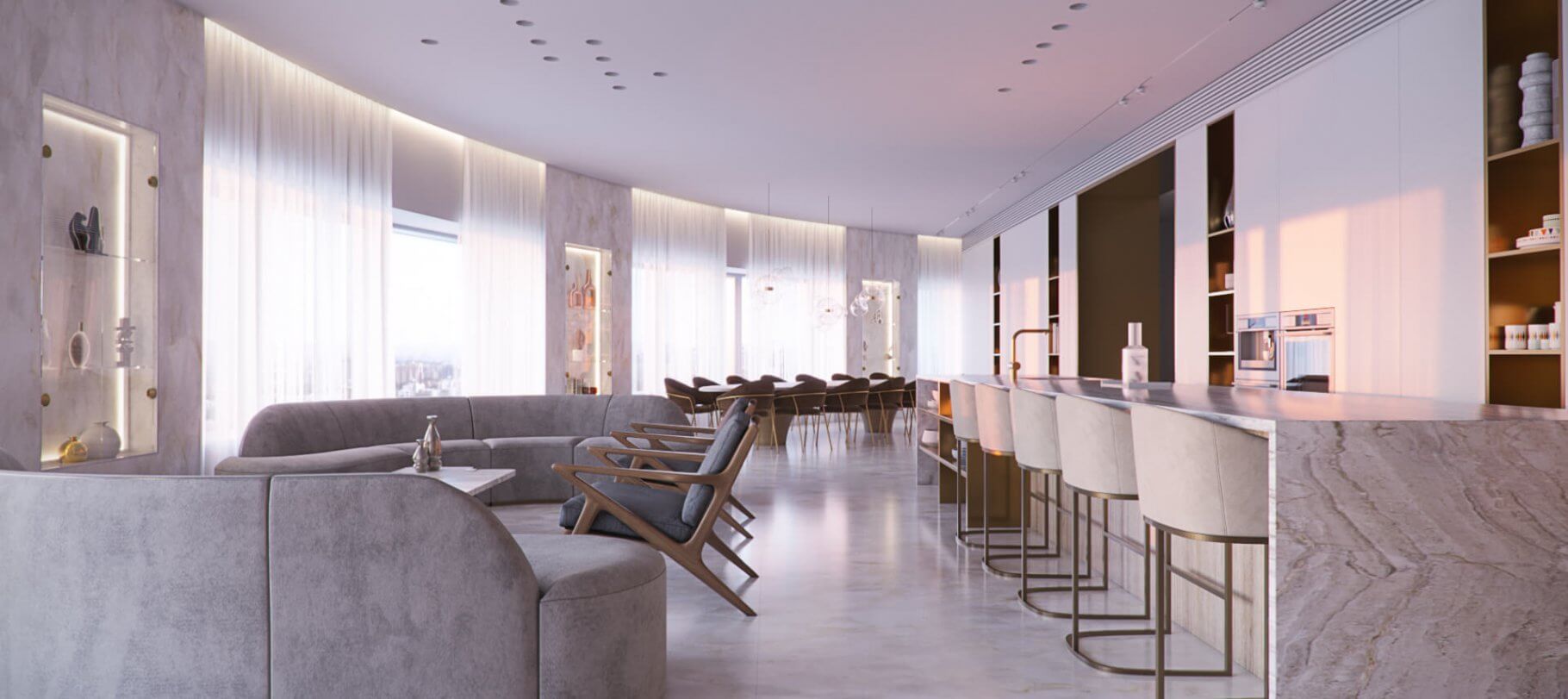 עיצוב פנטהאוז ברמת גן