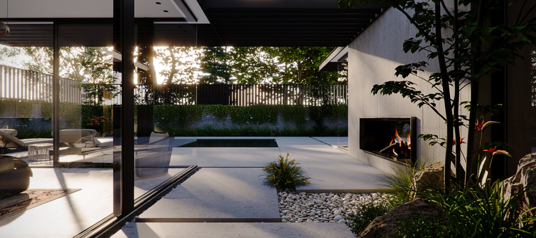 עיצוב בית פרטי בתל-אביב