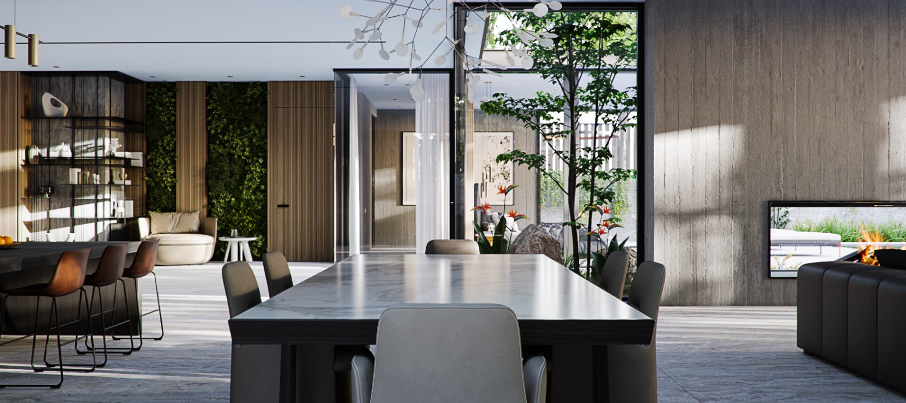 עיצוב בית פרטי בתל-אביב